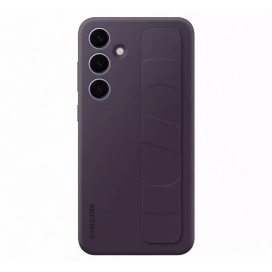 Cover Samsung S24 Standing Grip Case - Dark Violet